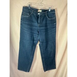 Just My Size Jeans Womens 18W Blue Excellent Stretch Classic Dark Rinse JM3959S